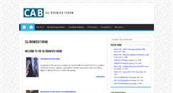 Desktop Screenshot of cabforum.org